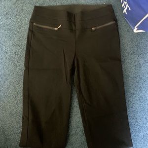 Women’s pull on black dress pant.